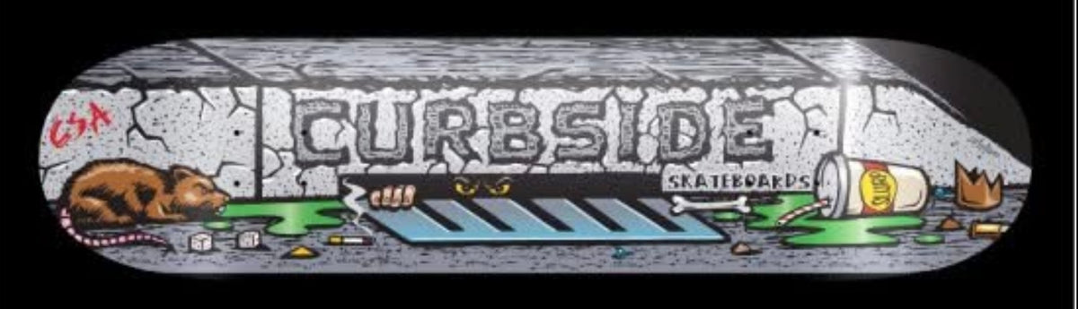 Curbside Skateboard Curb deck